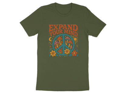 Expand Your Mind Peace Sign Graphic T-shirt product type