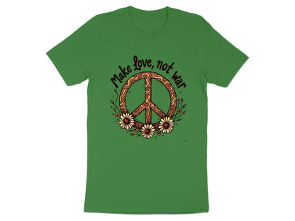 Make Love Not War Graphic Peace Sign Shirt product type