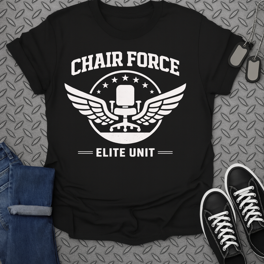 Chair Force Elite Unit Graphic T-Shirt Product