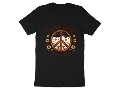 Make Love Not War Peace Symbol T Shirt product type