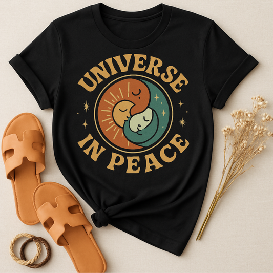 Universe in Peace Graphic Tee Product