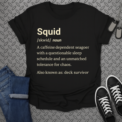 Squid Seagoer Unmatched Tolerance for Chaos Shirt