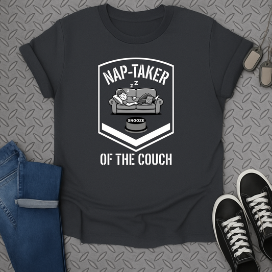 Nap-Taker Of The Couch Snooze T-shirt