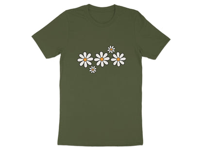 Four White Daisies Graphic Design T-Shirt product