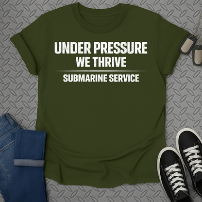 Under Pressure We Thrive Submarine Service product type