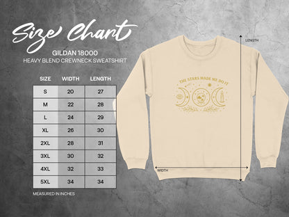 The Stars Made Me Do It Heavy Blend Sweatshirt product