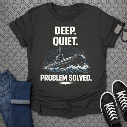 Deep Quiet Problem Solved Submarine Military Nautical product