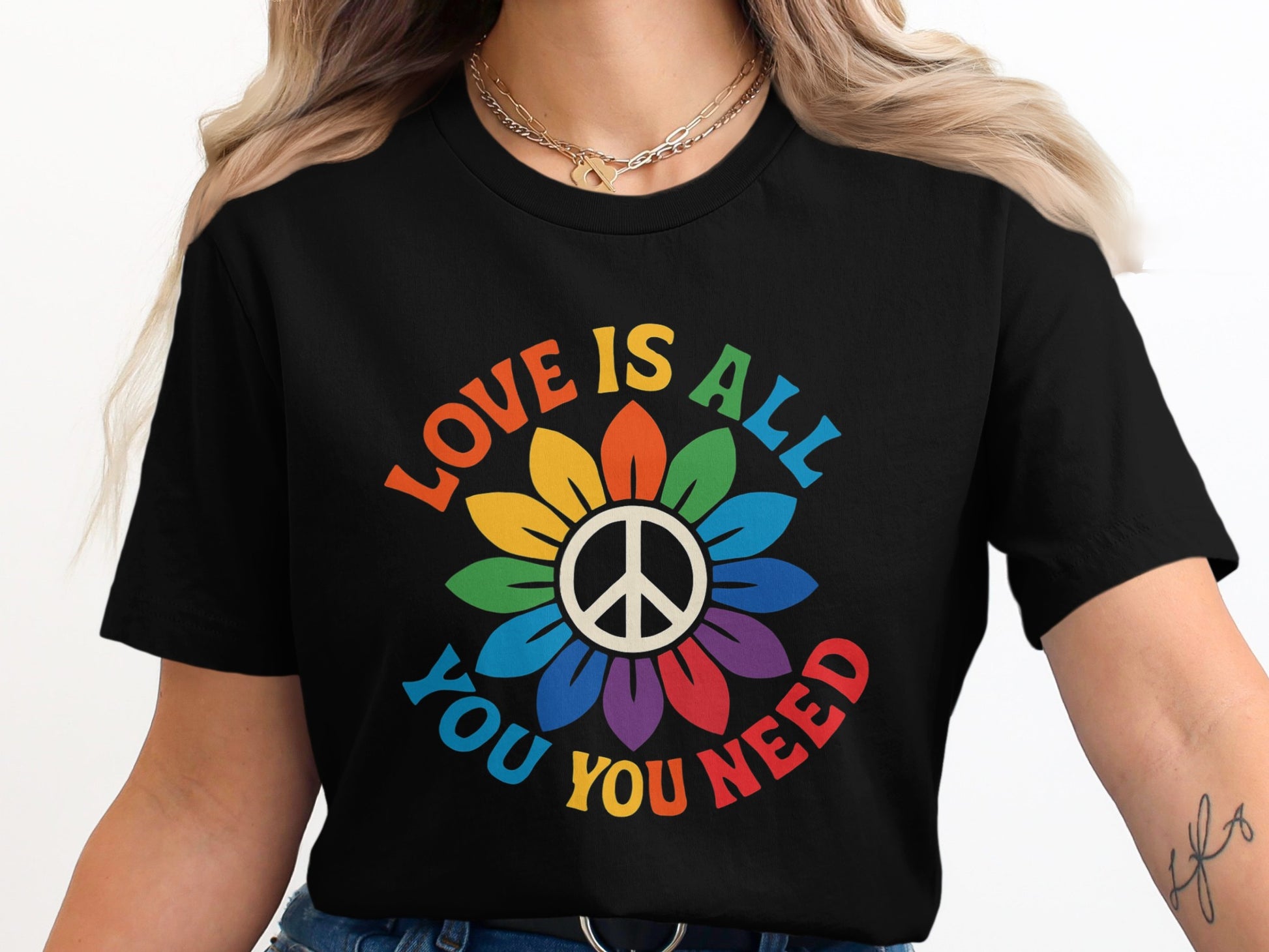 Love Is All You Need Peace Symbol Shirt product