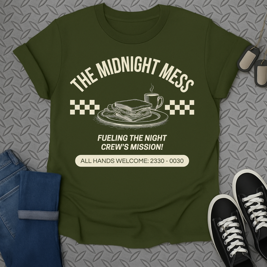 The Midnight Mess Fueling The Night Crew's Mission Shirt