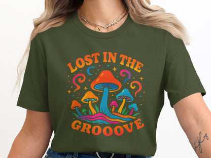 Lost in the Groove Psychedelic Graphic Tee product