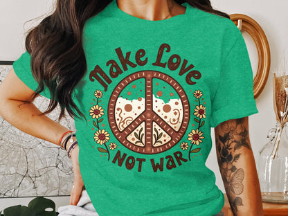 Make Love Not War Graphic Tees product