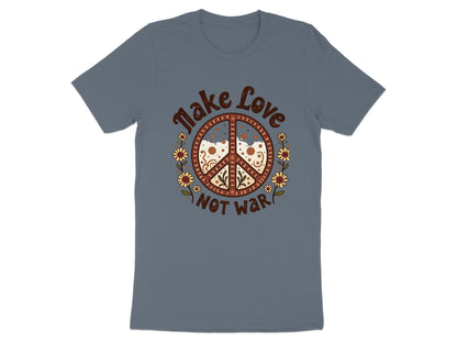 Spread Love Not War Peace Themed Graphic T-Shirt product type