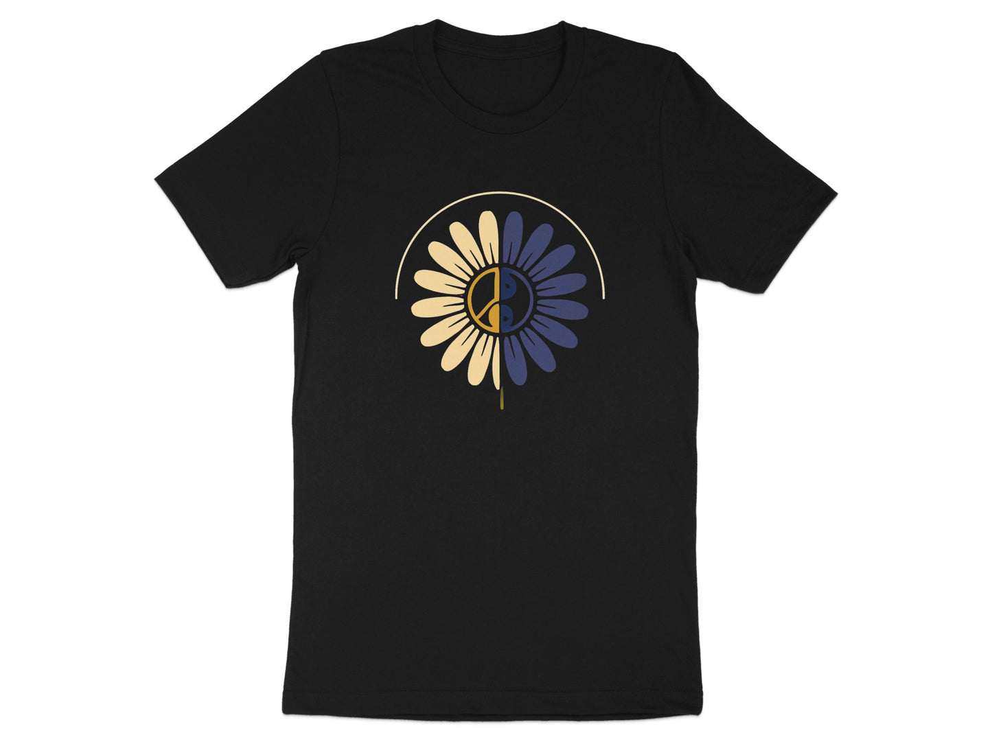 Vibrant Floral Design Graphic Print T-Shirt product type