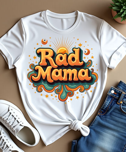 Hippie Mother’s Day "Rad Mama" 70s-Inspired Boho Design