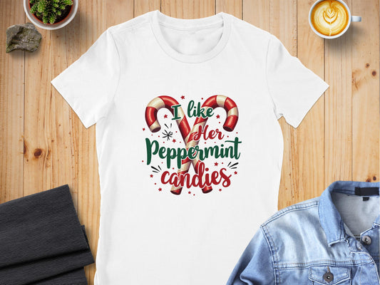 Funny Couple Christmas Shirts, Matching Couple Christmas Pajamas, Mr and Mrs Christmas, Mom And Dad Christmas Shirt, Christmas Candy Shirt