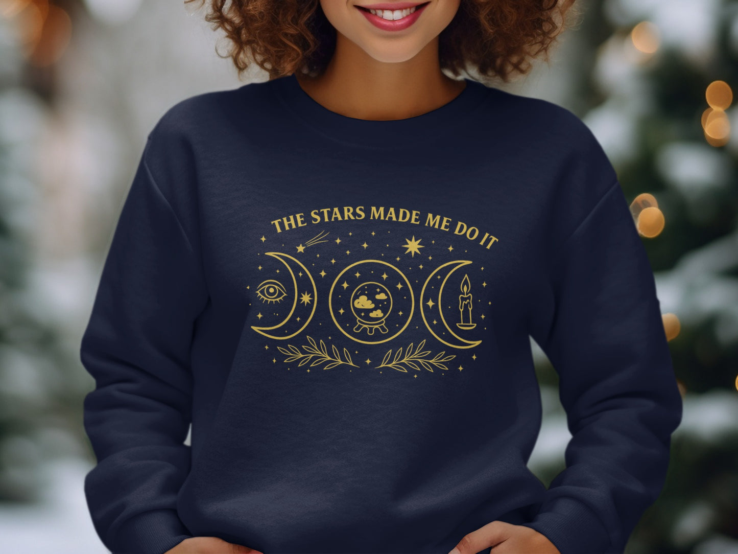 The Stars Made Me Do It Graphic Sweatshirt product