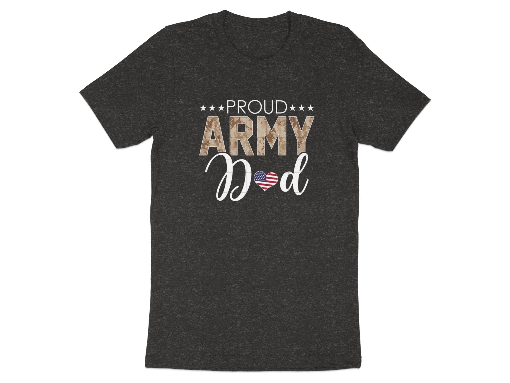 Proud Army Dad T-Shirt Military Family Gift