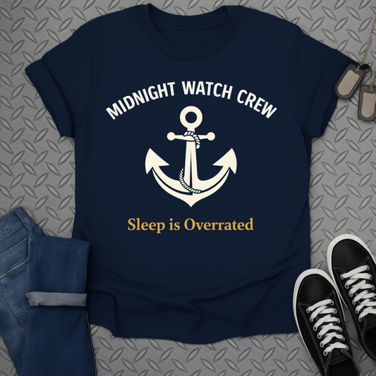 Midnight Watch Crew Sleep is Overrated T-shirt