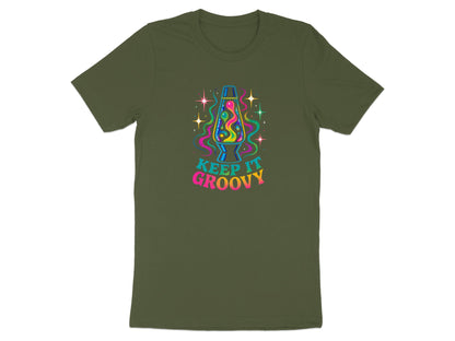 Keep It Groovy Multi-Color Design Graphic T-Shirt Product