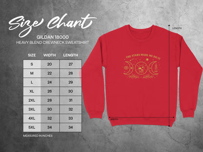 The Stars Made Me Do It Graphic Sweatshirt product