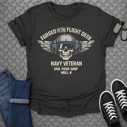 Forged on the Flight Deck Navy Veteran Apparel