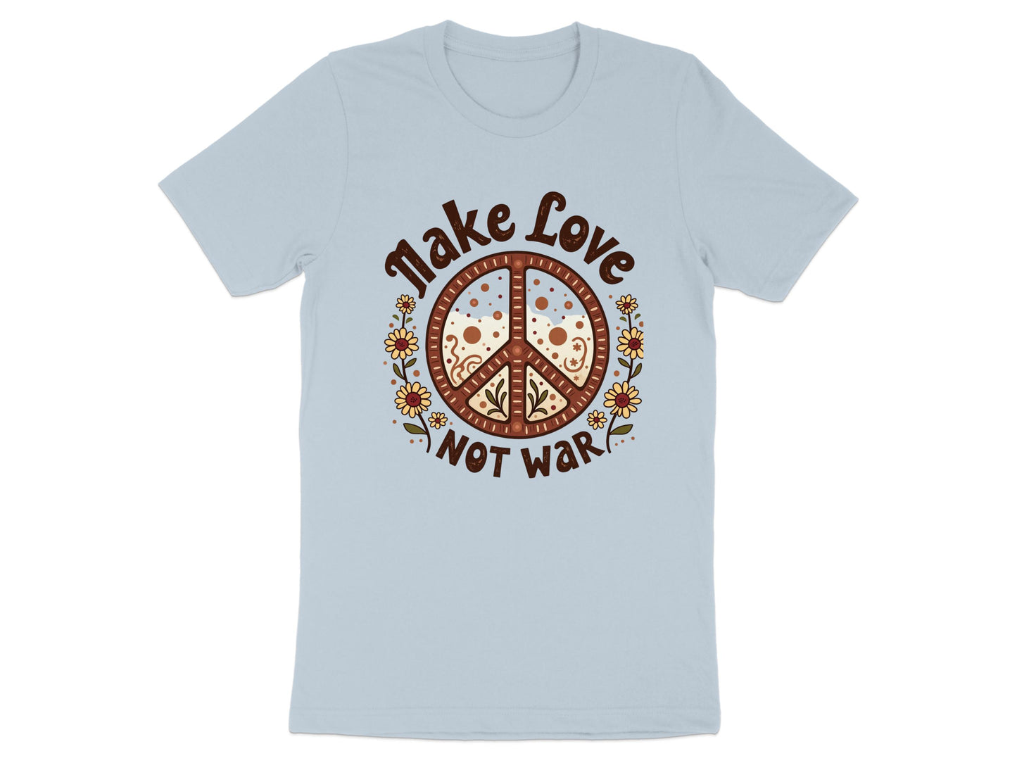 Make Love Not War Peace Symbol Graphic product type
