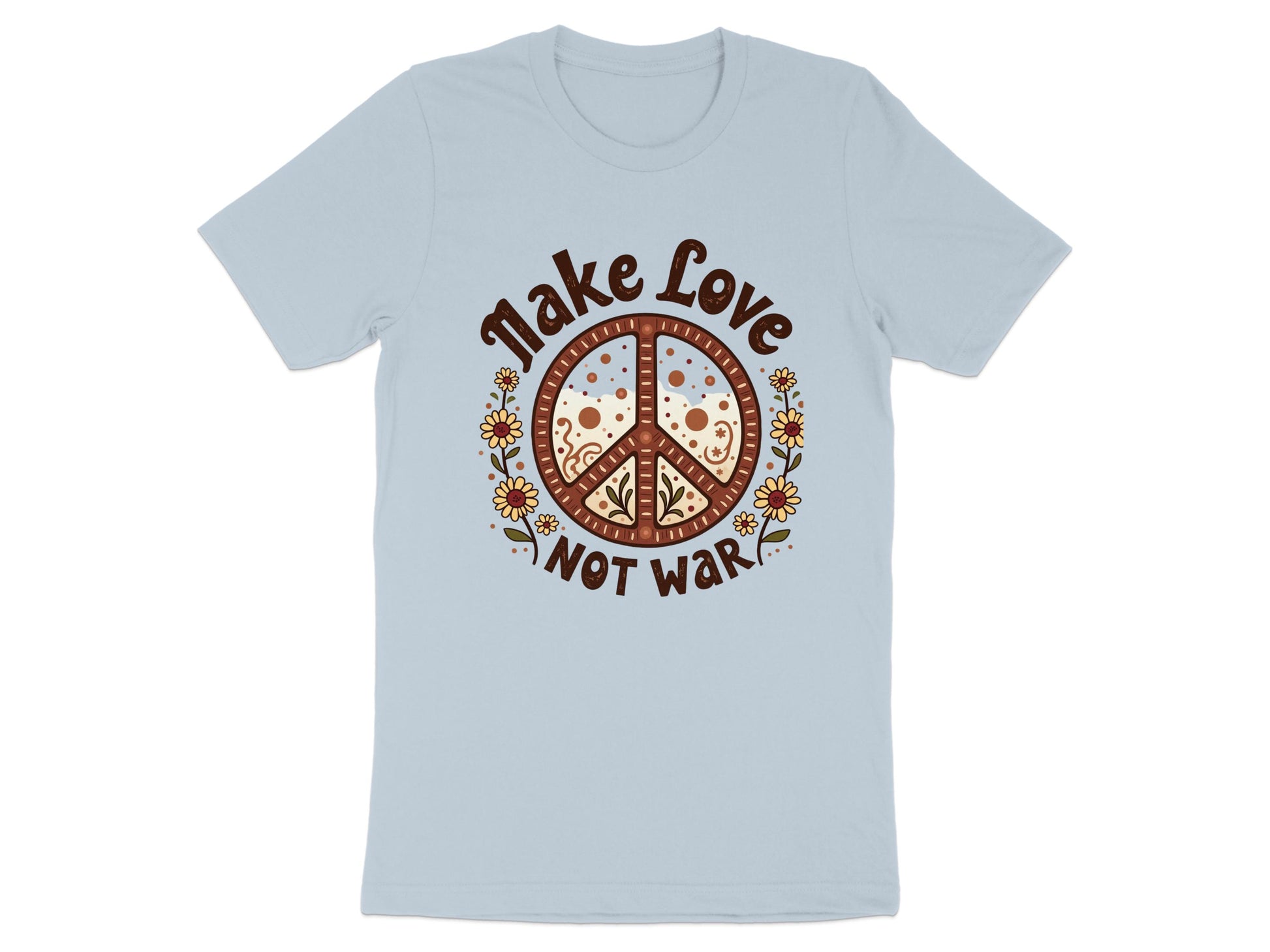Make Love Not War Peace Symbol Graphic product type
