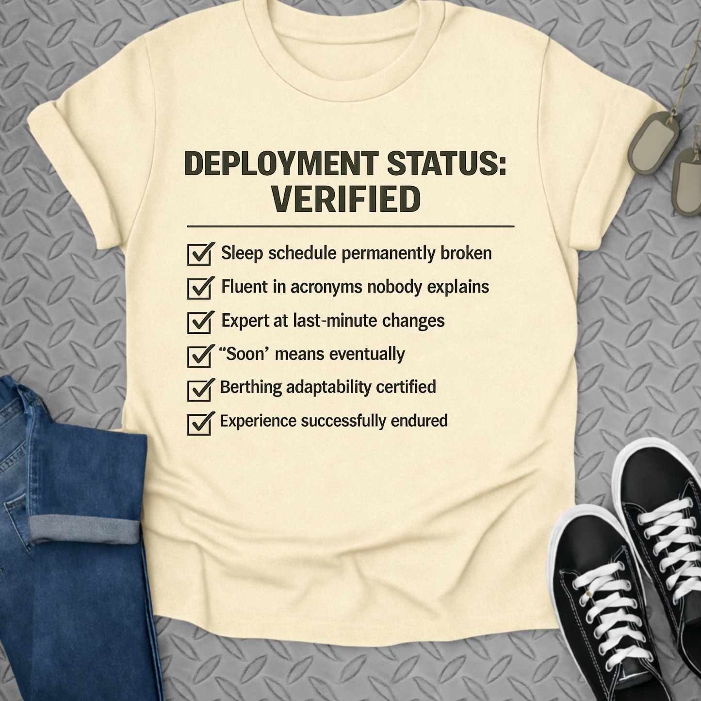 Deployment status verified tshirt