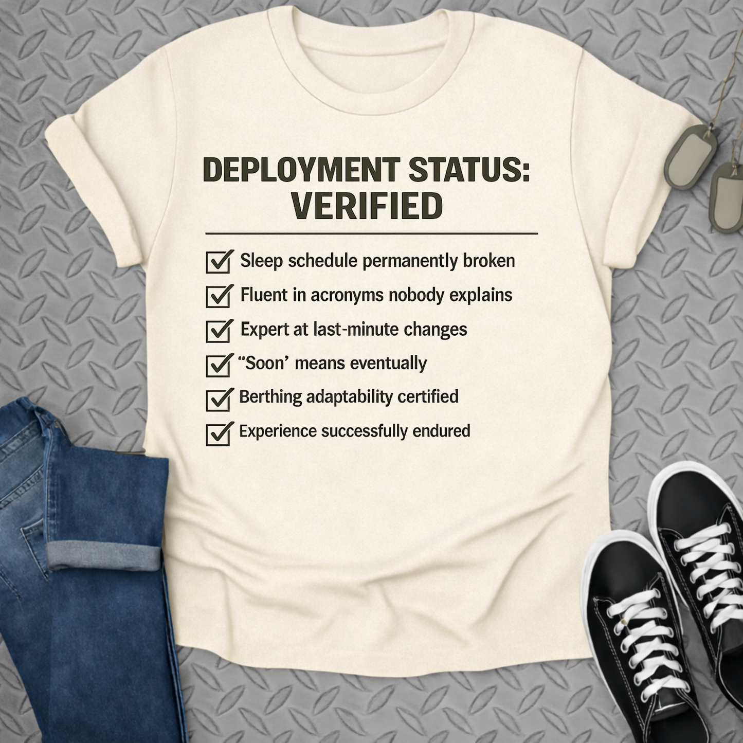 Deployment status verified tshirt