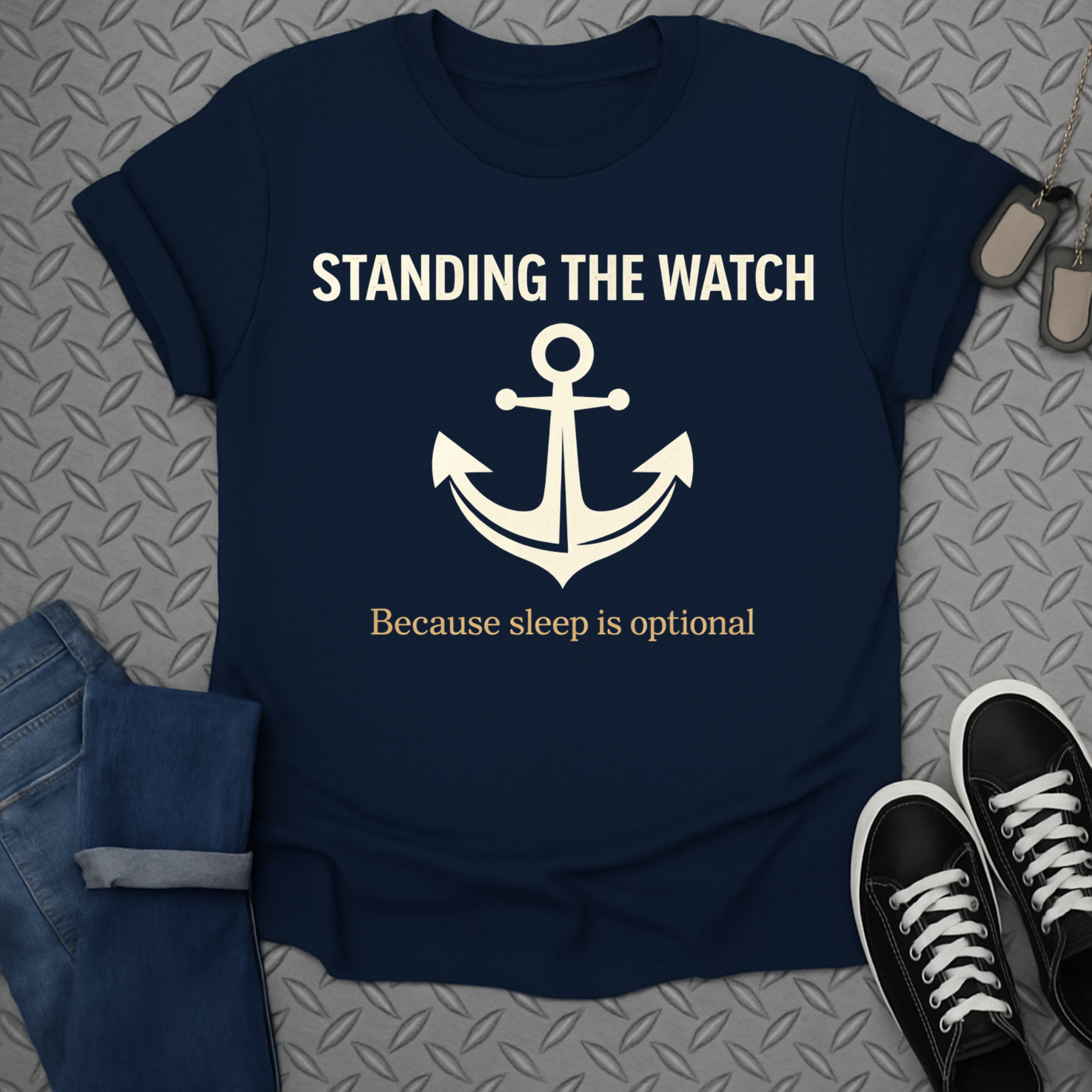 Standing the Watch Because Sleep Is Optional Shirt