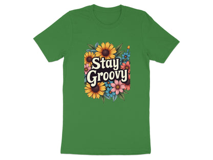 Stay Groovy Floral Graphic T-Shirt product type