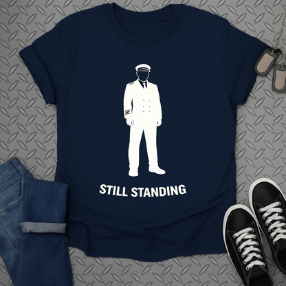 Still Standing Captain Graphic Tee Shirt