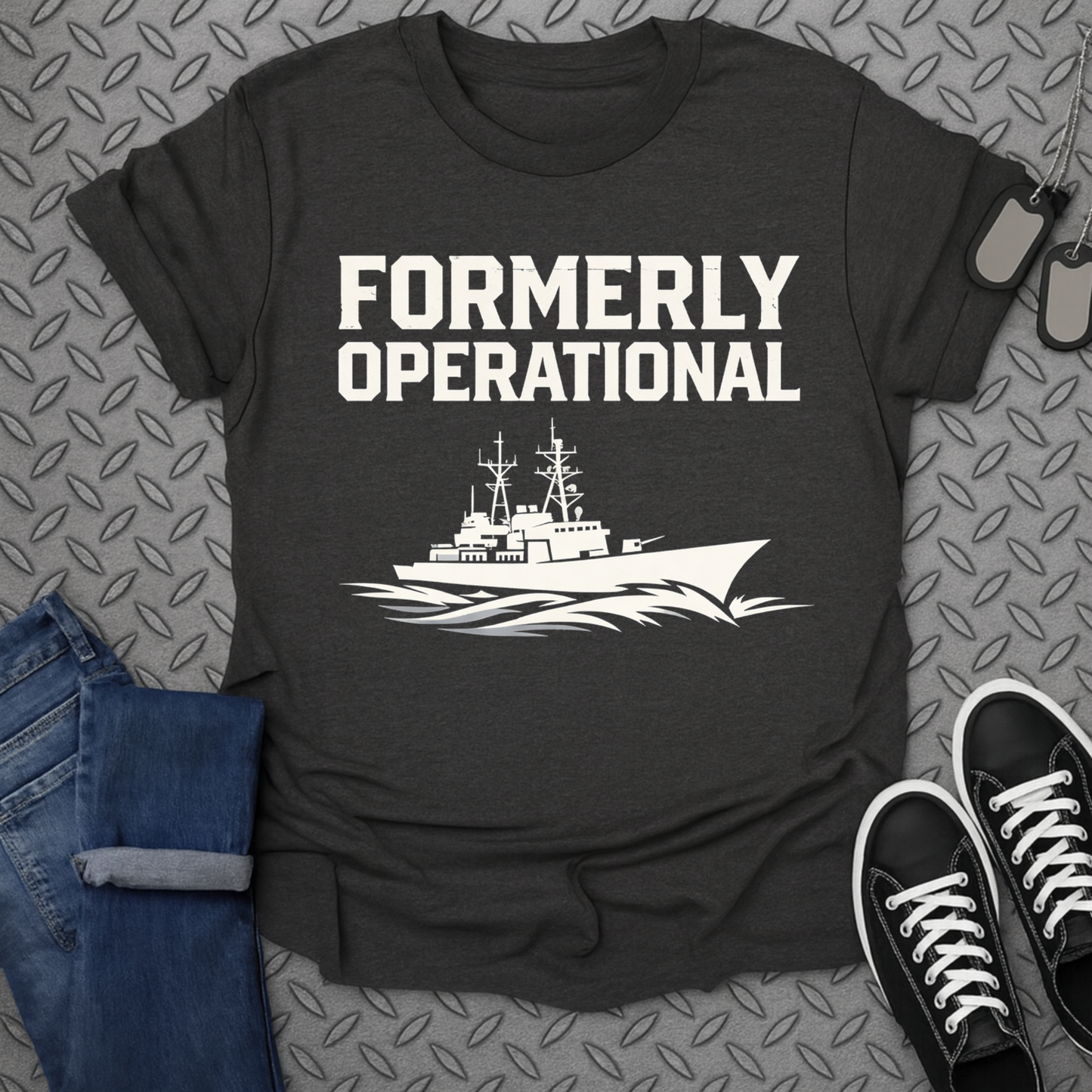 Formerly Operational Navy Ship Design T-Shirt