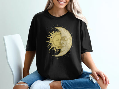Sun and Moon Graphic Casual Wear Shirt product