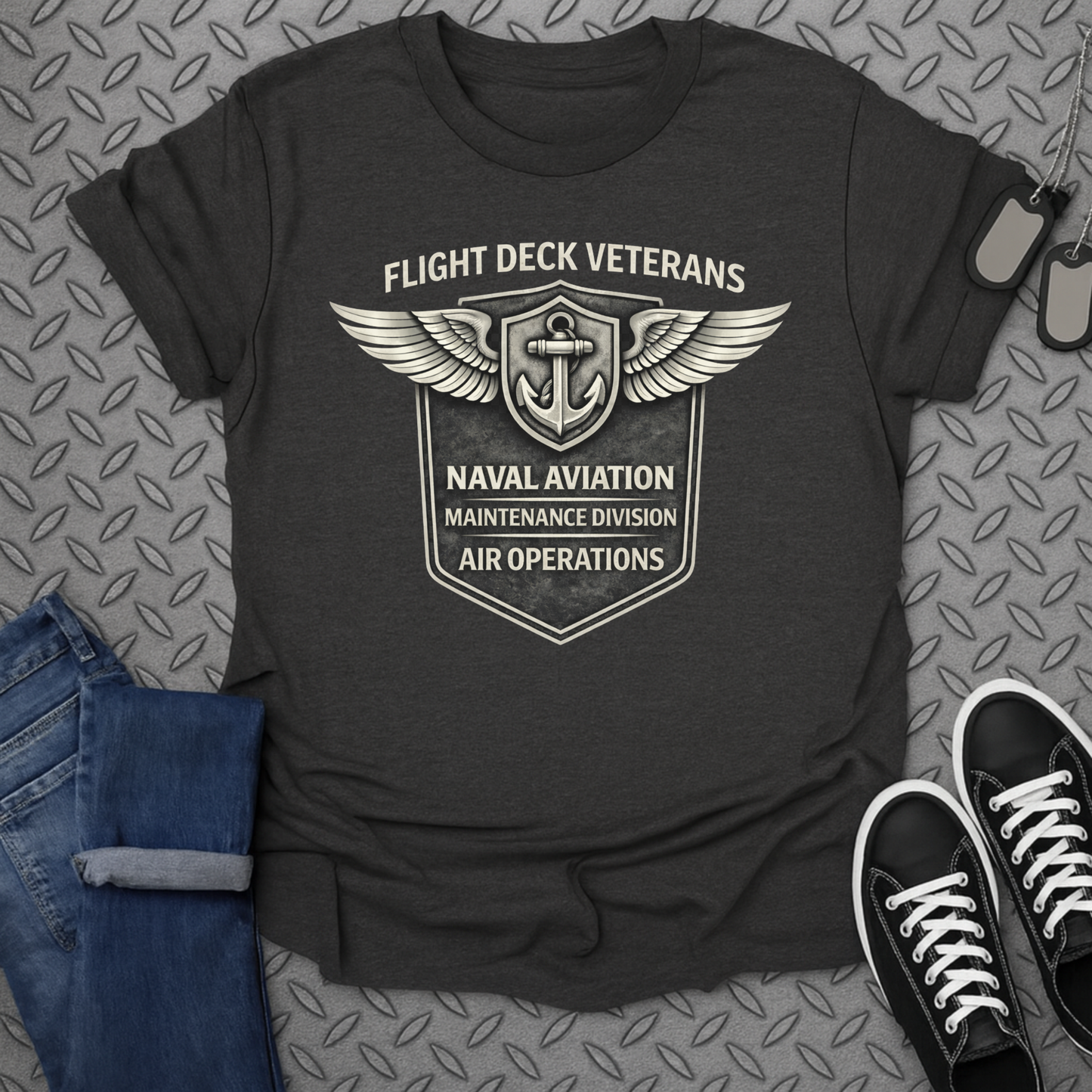 Flight deck veterans tshirt