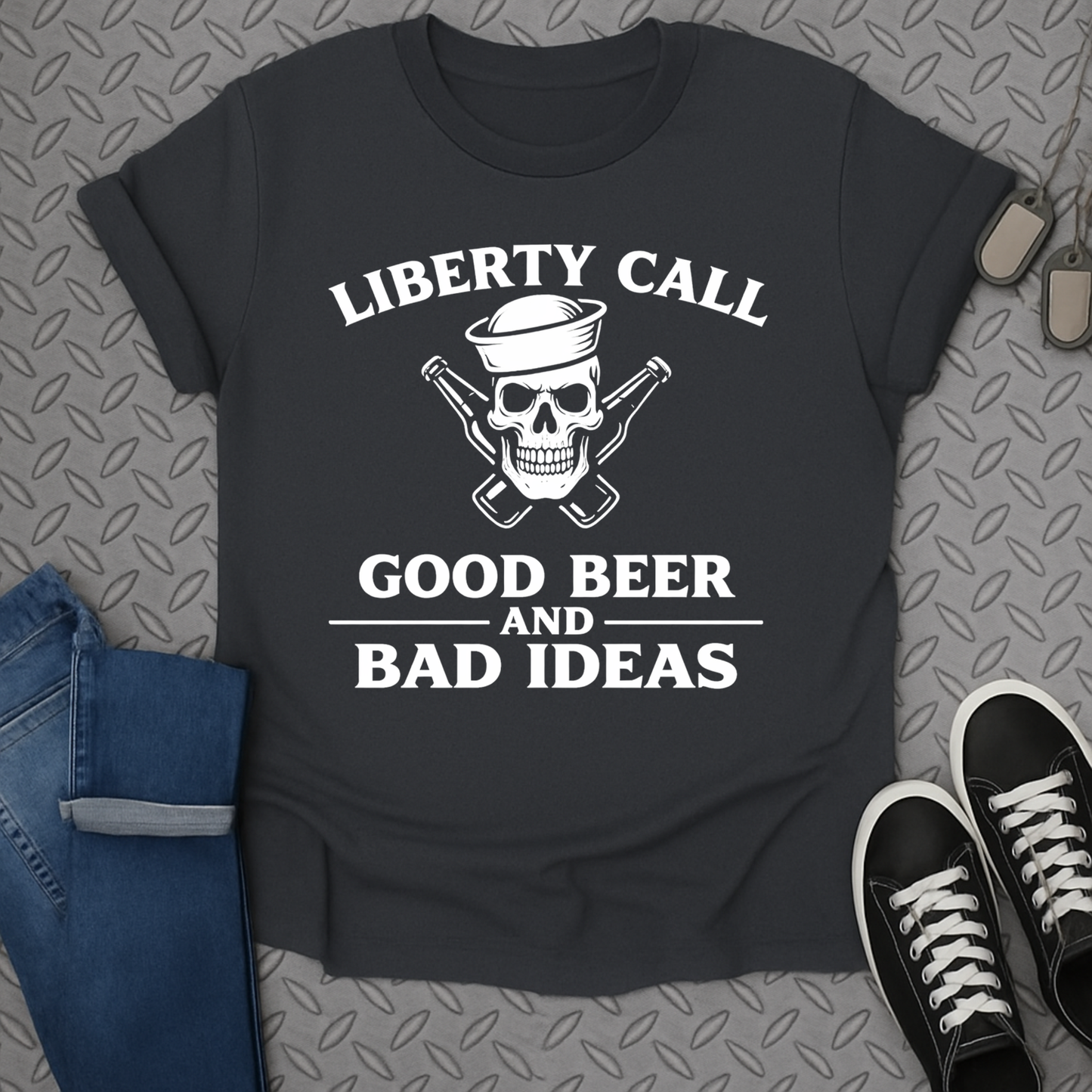 Liberty call good beer tshirt