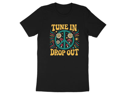 Tune In Drop Out Graphic Peace Symbol T-shirt product