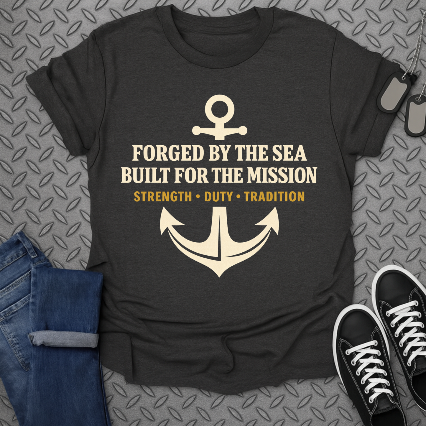 Forged by the sea tshirt