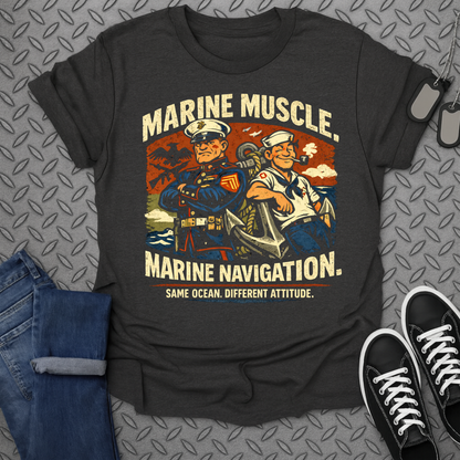 Marine muscle tshirt