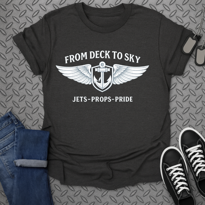 from deck to sky tshirt