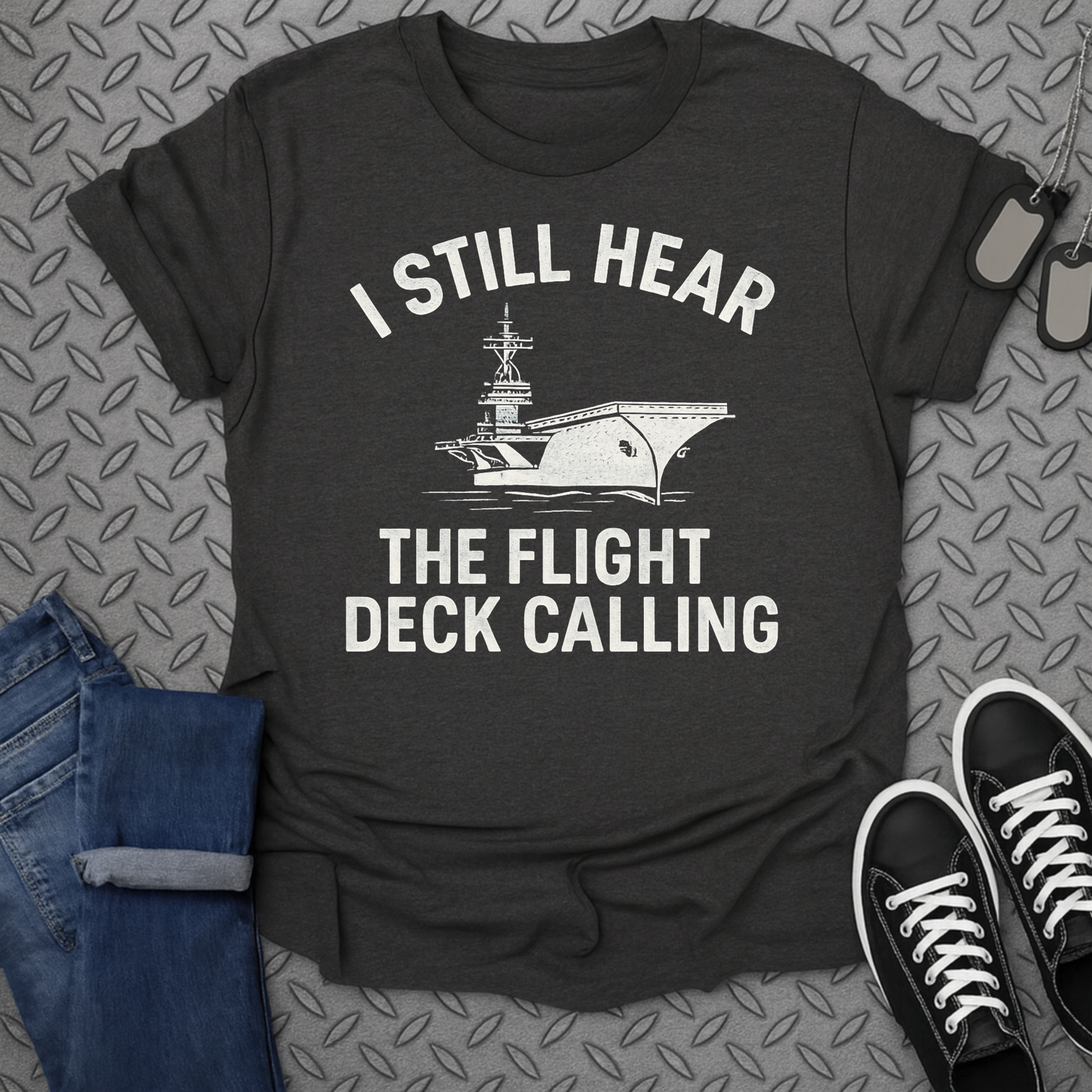i still hear the flight deck calling tshirt