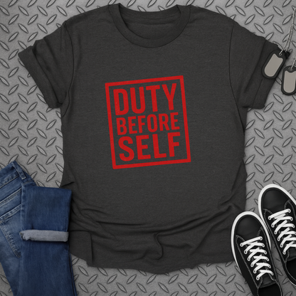 duty before self tshirt