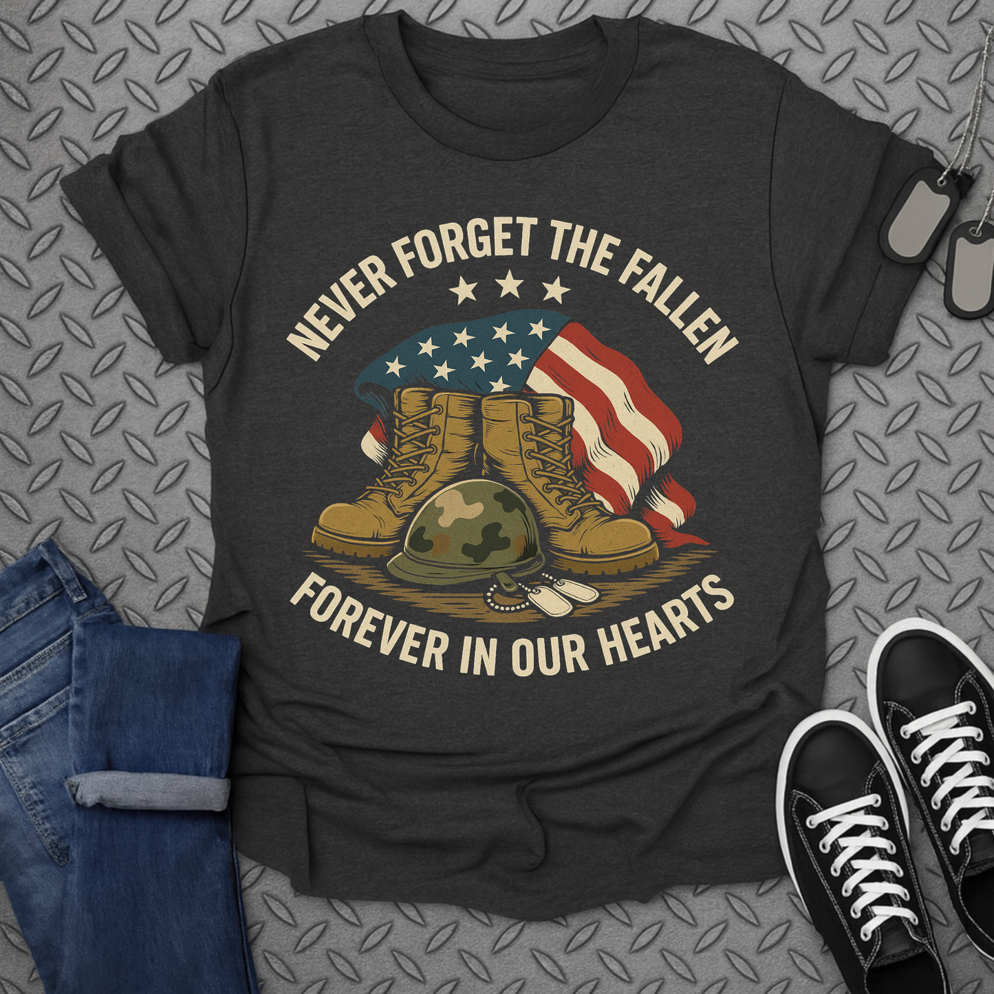 never forget the fallen tshirts