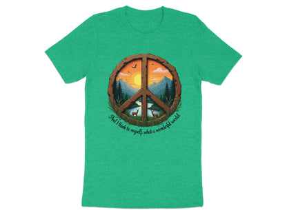 Peaceful Nature Illustration Graphic Tee product