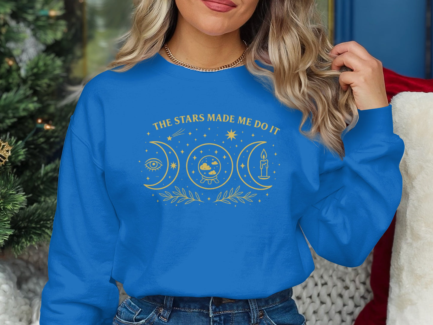 The Stars Made Me Do It Graphic Sweatshirt product type