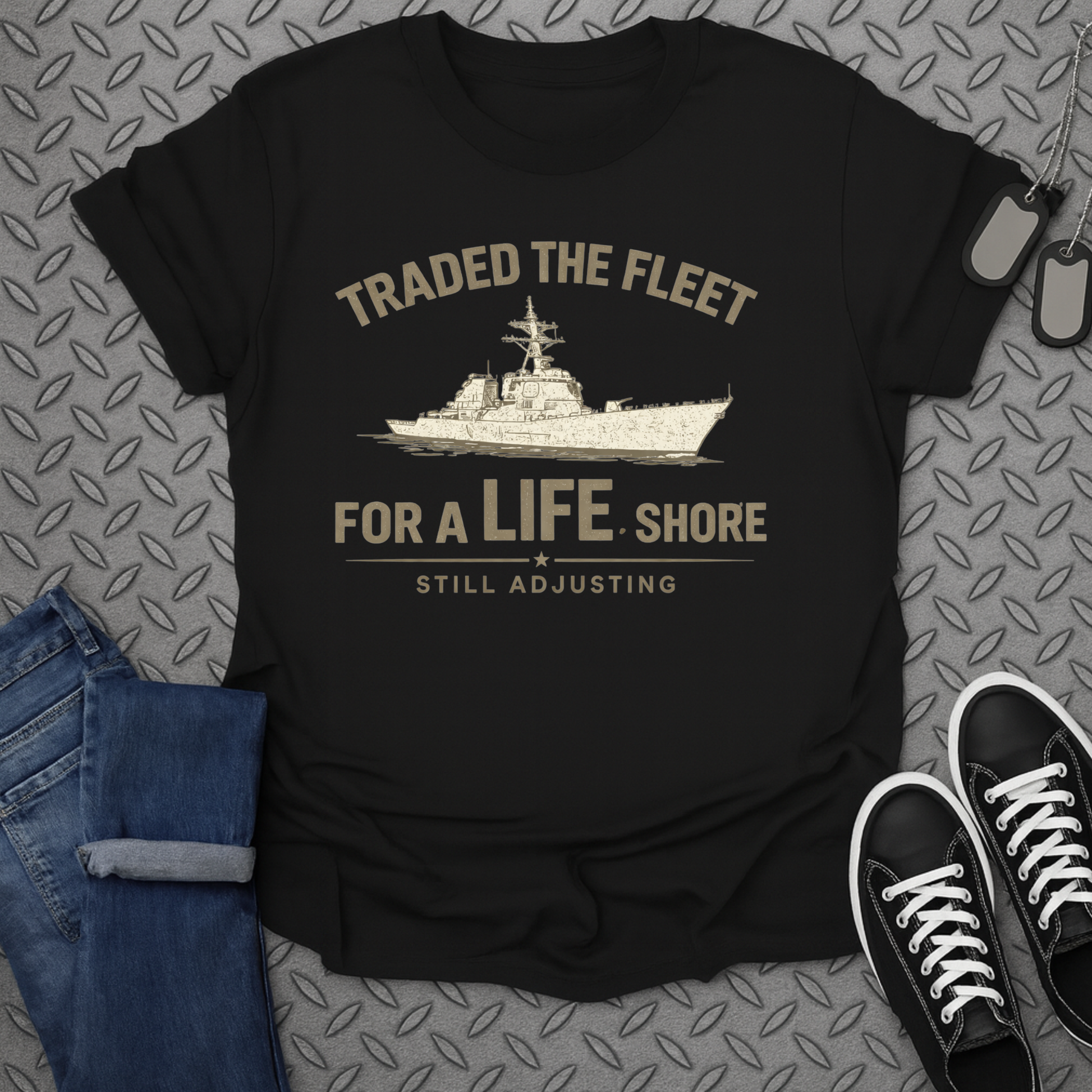 Traded The Fleet For A Life Shore Still Adjusting Shirt