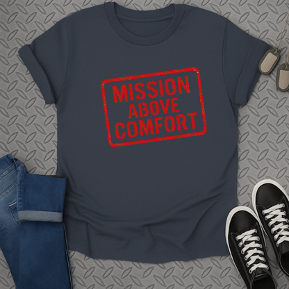 Mission Above Comfort Casual Tee for Everyday Wear