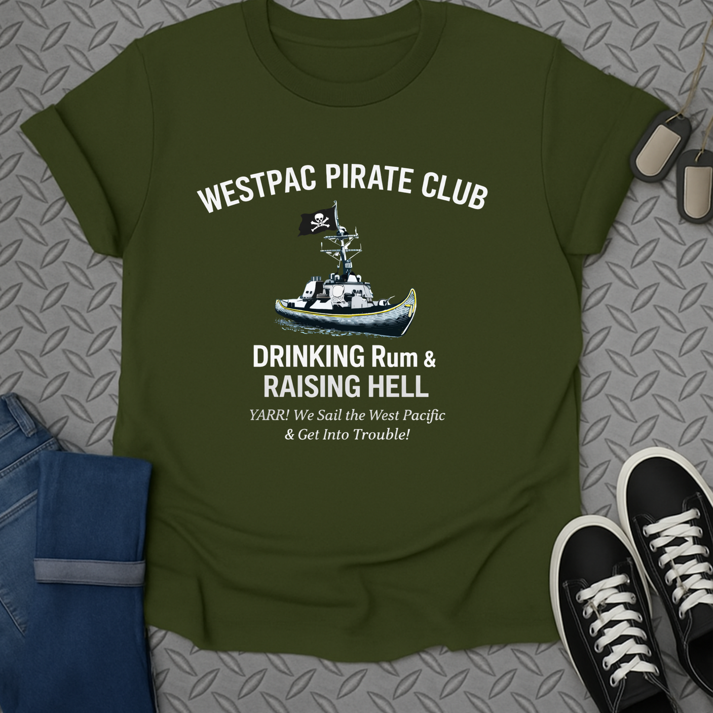 westpac pirate club tshirt