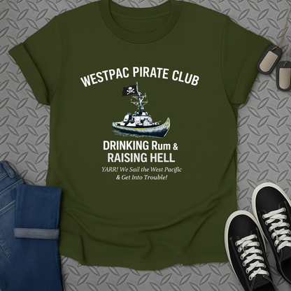 westpac pirate club tshirt