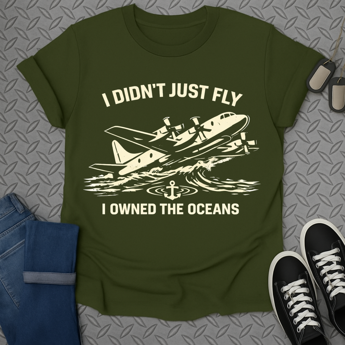 I didn't just fly tshirt